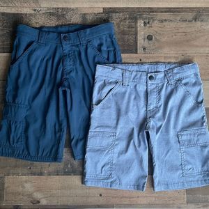 Wrangler Boys Lot of 2 Wrangler Outdoor Cargo Shorts Size 8H Husky
